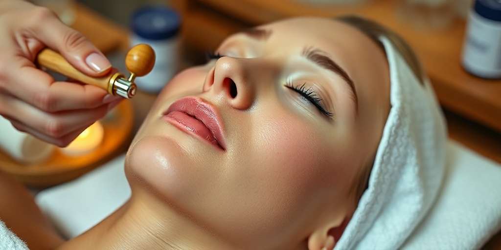 Maderoterapia facial